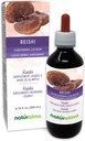 Naturalma Reishi (Ganoderma lucidum) Svampe eller champignon Alkoholfri tinktur - 6,76 fl oz flydende ekstrakt i dråber - Urtetilskud - Vegan