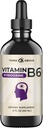 Vitamin B6 Flydende dråber - Pyridoxin hcl - Hurtig Absorbing - Support Brain Function, Immunsystem, Nervesystemet og Mood - 17 mg 1000% DV - Filler Free - 30 dages forsyning - (2 oz) Til voksne