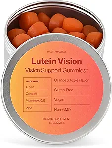 Lutein Vision Vision Support Gummies med Lutein og Marigold Flower 60- Greve