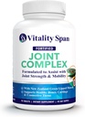 Advanced Joint Support and Relief, Glucosamine Chondroitin, Zink, kobber, Lavet i USA, 90 Vegetabilske tabletter