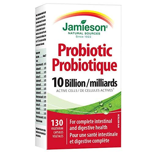 Jamieson Probiotic, 10 billion,130 veg caps