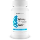 Genius Brain Trick - Our Best Memory Focus Supplement for Brain - Natural Memory Enhancing Supplements - Focus & Clarity - Healthy Alpha Brain Support Supplement Improve Focus and Brain Function