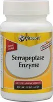 Vitacost Serrapeptase Enzyme - 60 Vegetariske kapsler - Enteric Overtrukket - Forsinket udgivelse