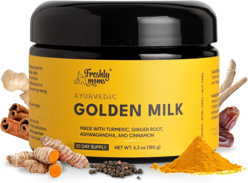 Ayurvedic Golden Milk Mezzogiorno 124; Superfood Supplement Powder Mezzogiorno 124; Naturlig Immunitet Support