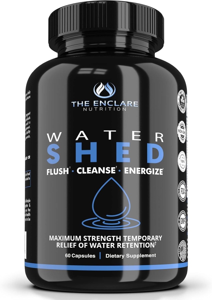 Vandpiller Diuretic Water Retention, Lever Detox, Nyre Rengøring, Vægt, Hævelse, Edema, Bloating Relief, Fluid Balance Vandstand Max Styrke (1)