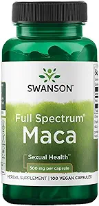 Swanson Maca 500 milligram 100 kapsler