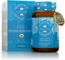 Triphala Capsules - USDA Organic Certified Measures 124; Vegan Triphala Tablets Measures 124; 100% Natural Herbal Triphala Guggulu Supplement Measures 124; Natural Fusion Extract Potency Measures 124; Ayurveda Measures 124; 60 Caps Measures 124; Trifala Churna