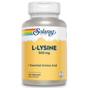 SOLARAY L Lysin 500 mg kapsler - Free- Form Essential Aminosyrer Supplement - Kraftfuld Wellness Support med L- Lysin Aminosyre - Lab Verified, 60- Day Garanti, 120 Servere, 120 VegCaps