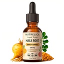 Maca Root with Ashwagandha & Fenugreek – Herbal Wellness & Vitality Support – 1200mg, No Sugar, Vegan, Non-GMO
