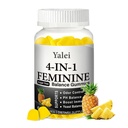 4-in-1 Premium Feminine Balance Gummies & PH Balance Gummies for Women - Immune Support & Healthy Odor & Flora - Vegan,Non-GMO - Hawaiian Pineapple,60 Count