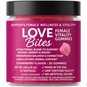 Love Bites for Female Passion Gummies in Jar-One Month Supply with Jar