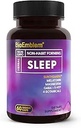 Bioemblem Natural Sleep Support for voksne med Melatonin, Valerian Root, Suntheanin & Mere • 124; Sund søvn supplement
