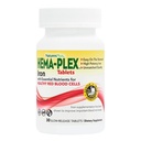 NaturesPlus Hema- Plex Iron - 30 Slow-Release Tablets - 85 mg Chelated Iron - Total Blood Health - med C-vitamin & Bioflavonoider - Ikke GMO, Vegetar & Gluten Gratis - 30 Servere