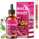 12in1 Maca Root Liquid Drops with Ashwagandha, L-Arginine, Chasteberry, Dong Quai, Black Cohosh, Shatavari, Red Raspberry, Rhodiola Rosea, Calendula and More - 30ml 1 Fl Oz
