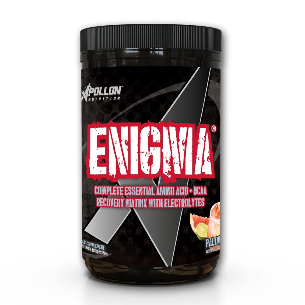 Apollon Nutrition Enigma – Complete EAA + BCAA Recovery Matrix | 23.5g Total Aminos, 5g Leucine | Glutamine + Electrolytes | 40 Servings (40 Serving, Paloma)