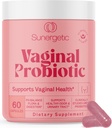 Premium Vaginal Probiotika for kvinder - Klinisk Studerede Lactobacillus Vaginal Probiotic med Prebiotic & Cranberry til Balance PH, Reducer Odor, Urinary Tract Support & Feminin Health - 60 Kapsler