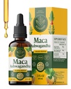 HERBAMAMA Ashwagandha Maca Drops - Vegan Mood Support & Overall Well-Being with Ashwagandha and Maca Root Extract Tincture - Non-GMO, Alcohol & Sugar-Free Women & Men Support Supplement, 28-Day Supply