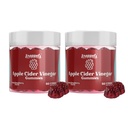 Droppels Apple Cider Vincious Gummies 1000mg med Beet Root & Pomegranate Dex124; Non- GMO, Vegan- Friendly, Gluten Free Dex124; Understøtter fordøjelse, Metabolisme, Energi & immunforsvar