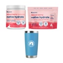 NativePath Native Hydrate Mixed Berry Jar and Stick Packs Bundle with Tumbler