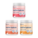 NativePath Hydrate Mixed Berry, Peach Mango, and Tangerine Trio Jar Bundle