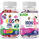 SUNNY SAM Jern voksne med C-vitamin & Zink Kids Gummies