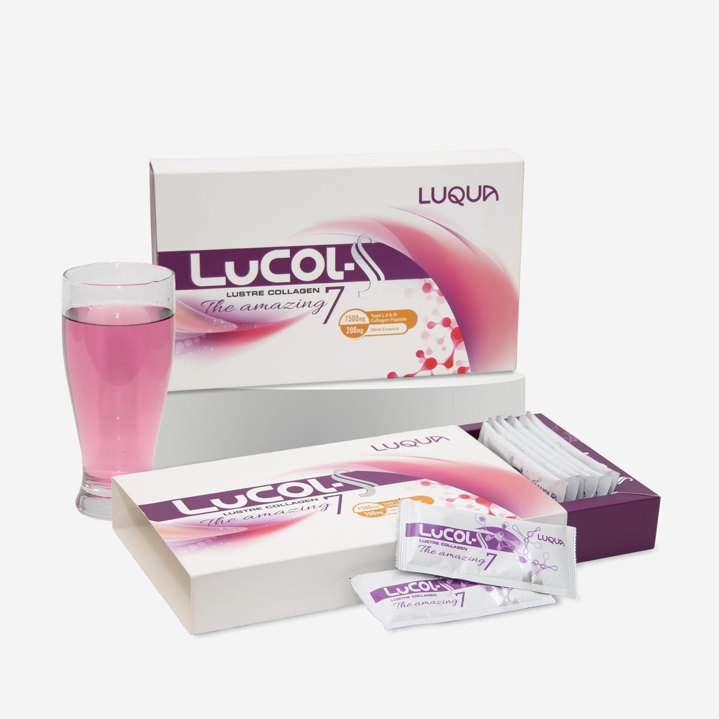 LuCOL-S Collagen | Daily Collagen Wellness | for Women & Men | 20s x 10g (1 Box)