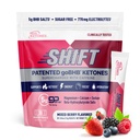 Ægte Ketoner BHB Eksogene Ketoner Drink Mix Pakninger Keto Elektrolytes Powder Pakninger Ingen Sukker med 4 Main Fastende Elektrolyter Plus Hydrating Patenteret Keto BHB - 30 Grev blandet berry koffein