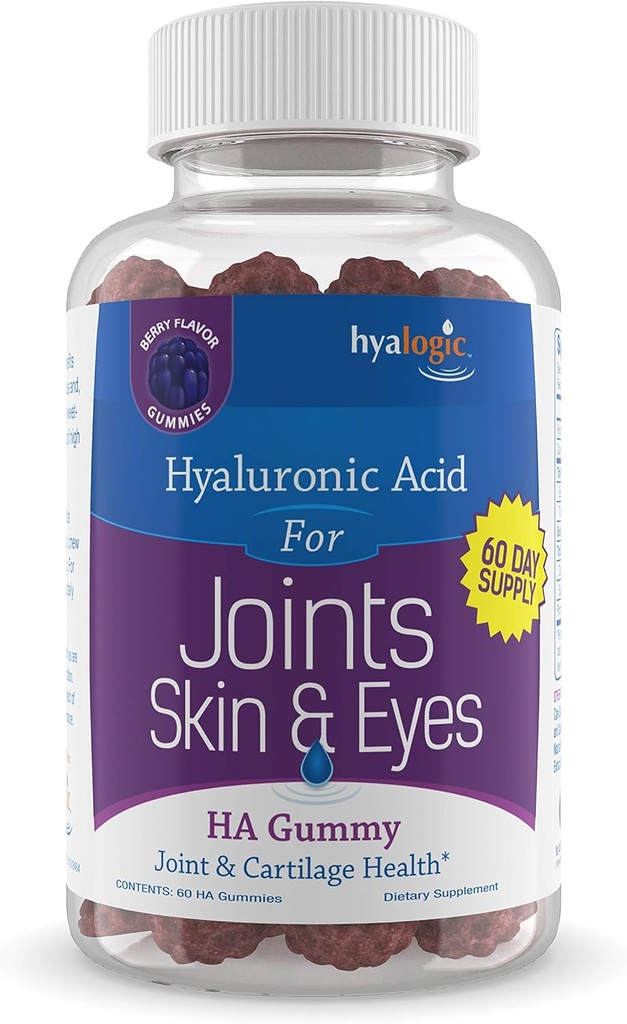 Hyaluronsyre til joints 60 milligram 60 gummies