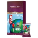 CLIF BAR – Energy Protein Bars – Limited Edition Run the World - Chocolate Berry - Made with Organic Oats - Energy Bars - Non-GMO (12 Pack)