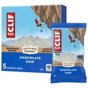 CLIF BAR - Energy Protein Bars - Chocolate Chip - Made with Organic Oats - Energy Bars - Non-GMO - (5 Pack)