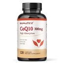 CoQ10 300mg - 120 kapsler - Høj absorption - ikke- GMO - Gluten- fri - Coenzym Q10 - CoQ10 kapsler