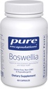 Ren indkapsling Boswellia Supplement - for fælles sundhed, GI & Connective Tissue - Understøtter sunde Joints & fordøjelsessygdomme * - Non- GMO & Vegan - 60 kapsler