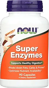 Now Foods Super Enzymes - 90 kapsler