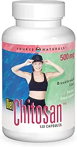 Kilde Naturals Diet Chitosan 500 Mg, 120 Kapsler