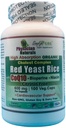 Organic Red Yeast Rice w CoEnzyme Q10 og Piperine 600 mg High Absorption 100 Veg Caps 1200 mg per servering