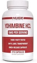 Huge Supplements Yohimbine HCl, Body Recomposition, Advanced Energy & Performance Formula, 5mg per Serving (60 Capsules)