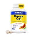 Enzymedica Papaya Gold, Avancerede fordøjelsesenzymer med Natural Organic Papaya & Chlorophyll til omfattende fordøjelsesstøtte, High Potency Bromelain & Papain, Vegan, Mint, 120 tyggetabletter
