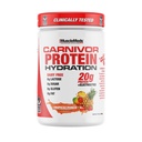 MuscleMeds Carnivor Protein Hydration Drink Powder, 20g Refreshing Protein Isolate, Lactose Free, Sugar Free, Electrolytes, Muscle Building, Recovery, Halal Certified, Tropical Punch, 20 Serve