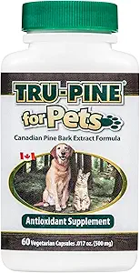 Essiac International Tru-Pine for Pets, 60 Capsules