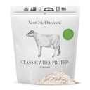 NorCal Organic - Classic Whey Protein - 100% Grass- Fed og Grass- Færdig - UNFLAVORED - Lecithin-Free - 2lb Bulk