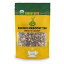 SpeedyVite Colon LifeBoost Tea Detox og Rense - Økologisk Pu 'er te med Ginger, Lemongrass - for øget kolon sundhed og funktion