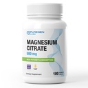 Magnesium Citrate 500 mg * 124; høj potens Elemental Magnesium * 124; Total 180 Veggie Caps, Superior Absorption, Non- GMO, NO Gluten og Dairy, Understøtter muskler, fælles, og hjerte sundhed
