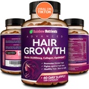 Hårvækst Vitaminer til kvinder • 124; Biotin 10,000mcg, Collagen, Patenteret OptiMSM ®, goMCT ®, Saw Palmetto • 124; Naturligvis Regrow Stronger & Healthier Hår, Hud og Nails • 124; Stopper Hårtab • 124; 60 Day Supply