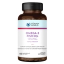 Vitamin World Triple Strength Omega 3 Fish Oil 1360 mg Supplement, 950 mg Active Omega-3 Fatty Acids with EPA & DHA, Supports Heart, Brain & Joint Health, Gluten Free, 60 Softgels, 2 Months Supply