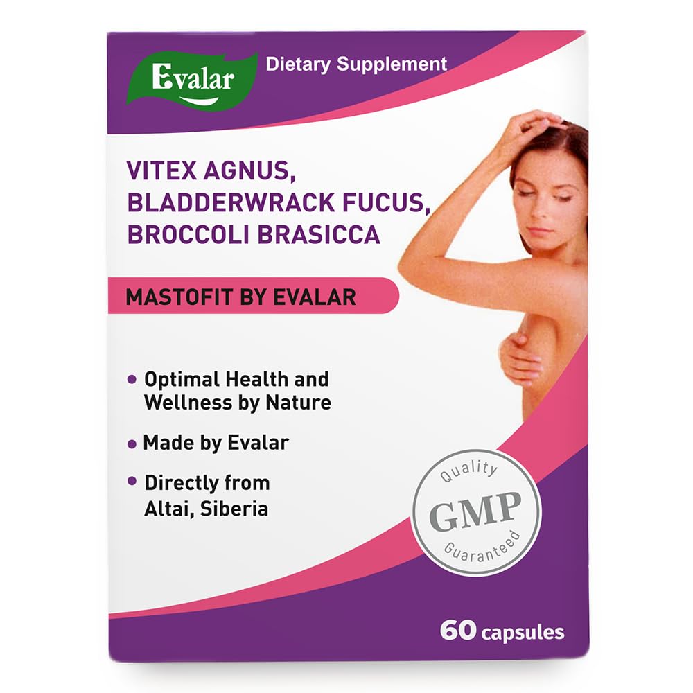 Evalar Vitex Chaste Tree Bladerwrack Fucus Extract Mastofit Herb 100 Tab
