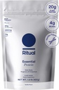 Ritual Prenatal Vegan Protein Powder: Cholin to Support Prenatal, Postpartum, & Amning, 20g Organic Pea Protein fra Regenerative Farms i USA, Gluten Free, Plant Based, Sugar Free †, Vanilla, 1Lbs