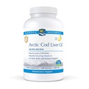 Nordic Naturals Pro - Arctic Cod Lever Oil CLO, understøtter hjerte og hjerne sundhed - Lemon-smag 180 Soft Gels