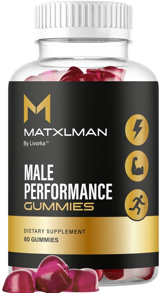 MATXLMANN Gummies, 60 Gummies for 1 Month