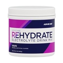 AdvoCare Rehydrat - Elektrolyte Drink Mix - Inkluderer Magnesium, Natrium, kalium & calcium - Antioxidant & Aminosyre befæstet - Understøtter hydrering & Inddrivelse - Grape, 12,7 oz