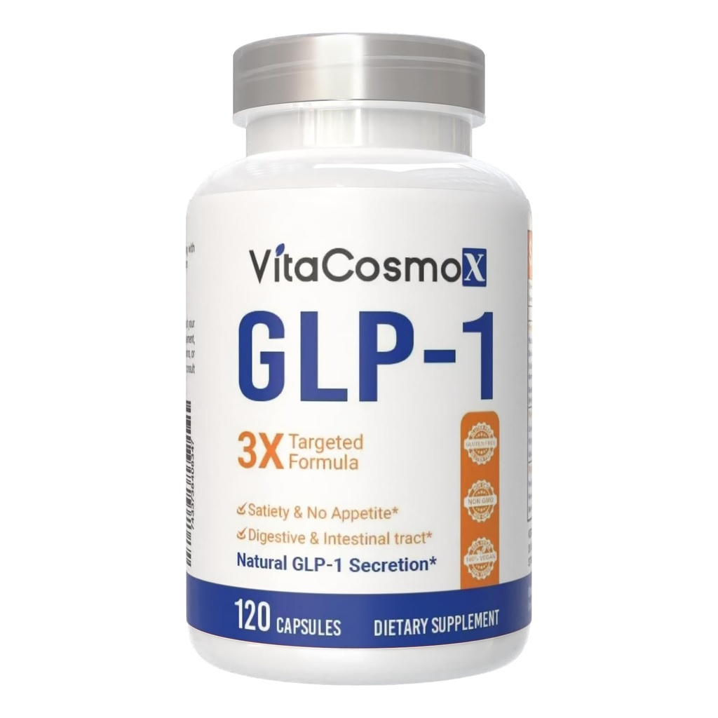 Metabolic Support Supplement – Bitter Melon, Berberine, Probiotics, Cinnamon & Fiber – 120 Vegan Capsules